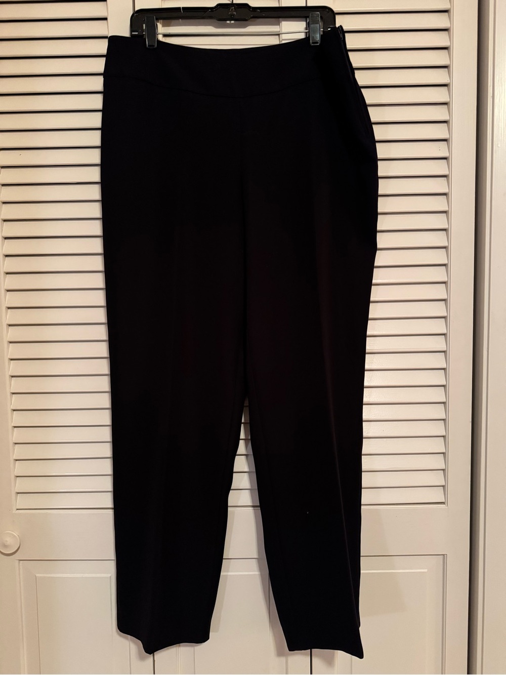 Joseph Ribkoff Black Straight-Leg Dress Pants